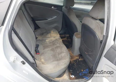 2014 Hyundai Accent Gls из США, поврежденный, VIN KMHCU4AE0EU595401